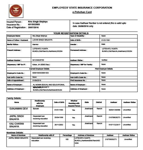 smart card esic images|esic e pehchan card.